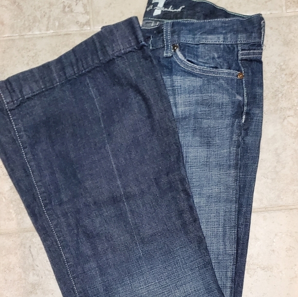 7 For All Mankind Denim - 7 for all mankind flare jeans